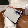 Case for Samsung Galaxy S26,S25 Edge Electroplated Color Border Clear Phone Casing Cover