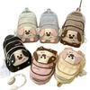 Schoolbag New Girl Casual Cute Cartoon Lightweight Versatile Junior High School Student High School Bag Large Capacity Backpack