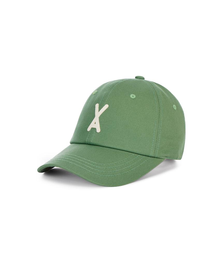 Bajal Va Applique Oversized Ball Cap Light Green