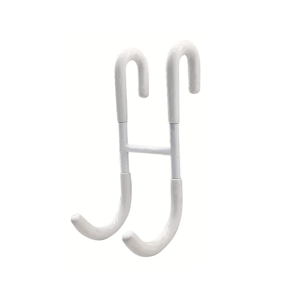Heavy Duty Bathroom Hanger No-Drill Hanging Towel Rack Portable Shower Door Hook Bathroom