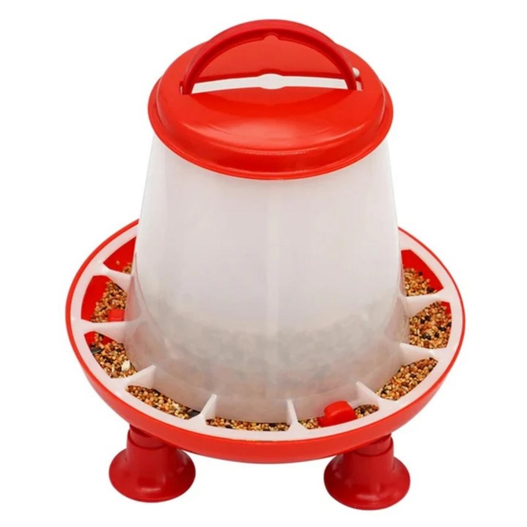 Automatic Chicken Feeder Water Bucket With Poultry Chicken Feeder Durable Water Barrel Drinker Quail Drinking Farm Supply