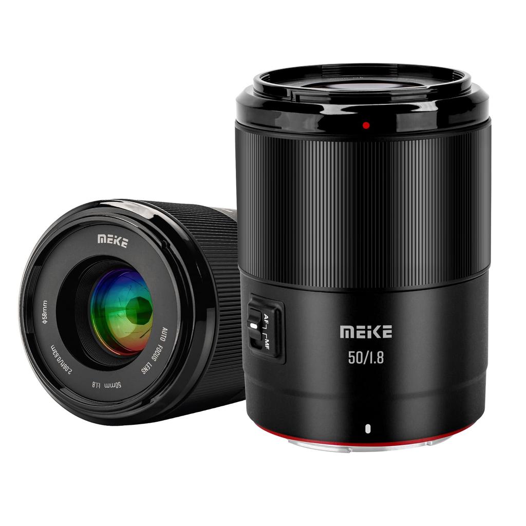 Meike 50mm Autofocus STM Stepping Motor Full Frame Portrait Lens Compatible with Nikon Z Mount Camera Z Fc F1.8 Z50, Z5, Z6, Z7, Z8, Z6II, Z7II, Z9,