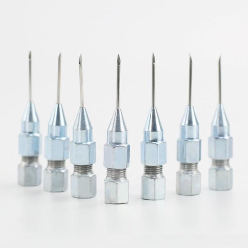 2pcs Removable Needle Nose Grease Head Grease Nozzle Grease Accessories Sealed Bearing