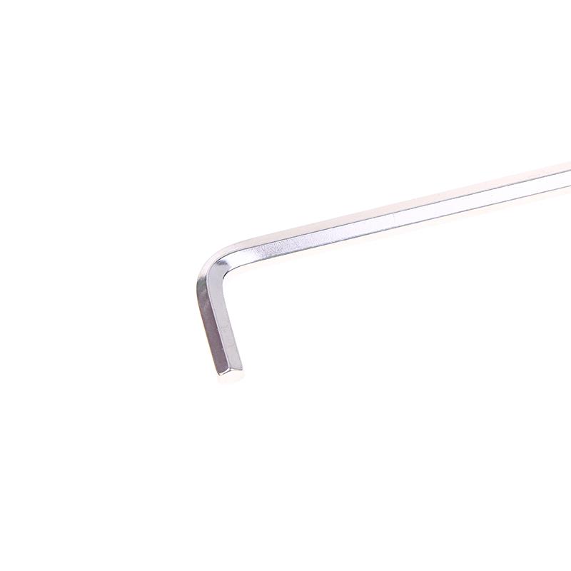 2 szt. Klucz sześciokątny wewnętrzny 4 mm Uniwersalny Zestaw narzędzi do regulacji okuć okiennych-Zakrzywiony do roweru do okien