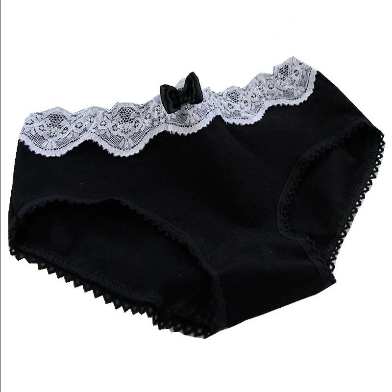 Japanska Spets Bomull Söta Trosor - Damers Söta & Sexiga Underkläder