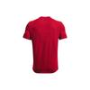 Under Armour Solid Logo Crew Neck T-Shirt Men Tops Red 1370449-600