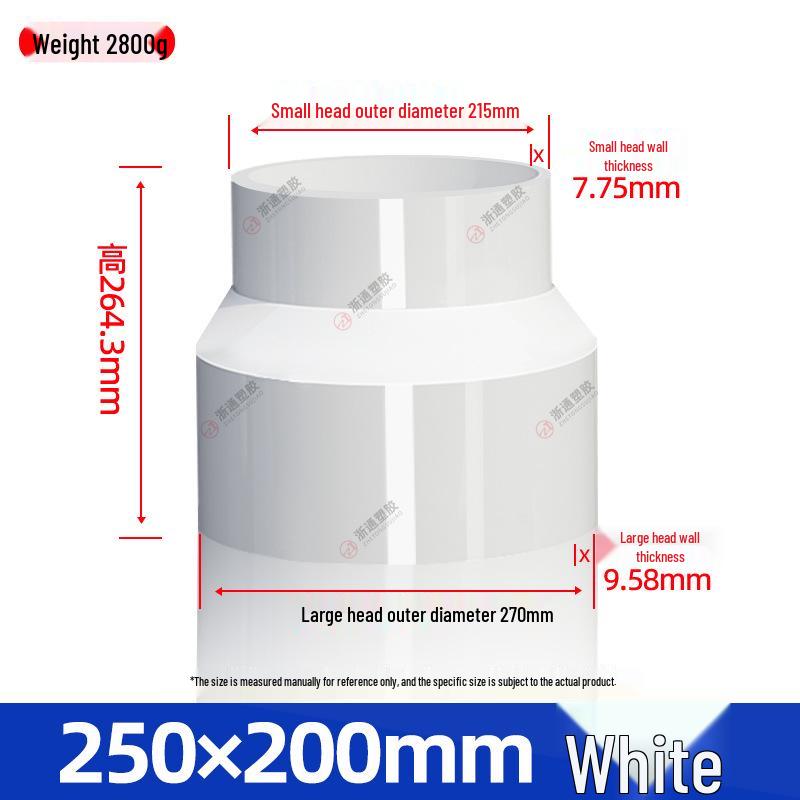 PVC Water Supply Straight Reducer Fitting