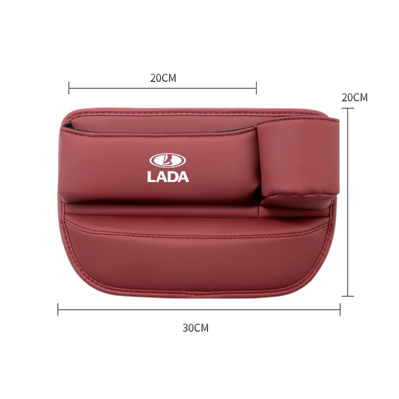 Car Seat Gap Plug Storage Bag Water Cup Take In Box Interior For Lada Niva 2107 Xray Vesta Samara Largus Kalina Priora Granta