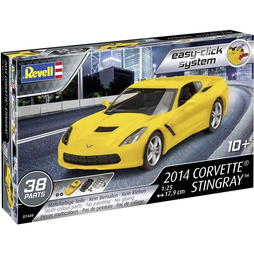 Revell Germany 2014 Corvette Stingray Plastic Model Kit 07449 1/25