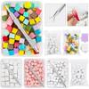 Mini Tofu Sponge for Gradient Ombre Blush Nail Art