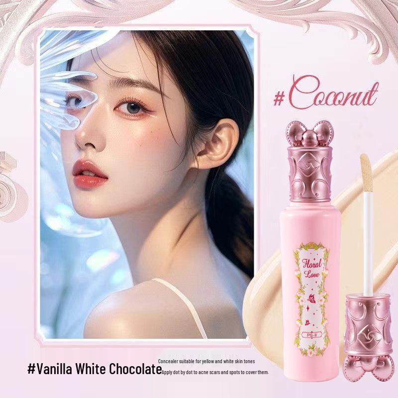 

Hua Zhi Xiao Brightening Concealer: Long-lasting, Hydrating, Non-caking Coverage for Dark Circles, Acne Scars, and Blemishes 6ml
