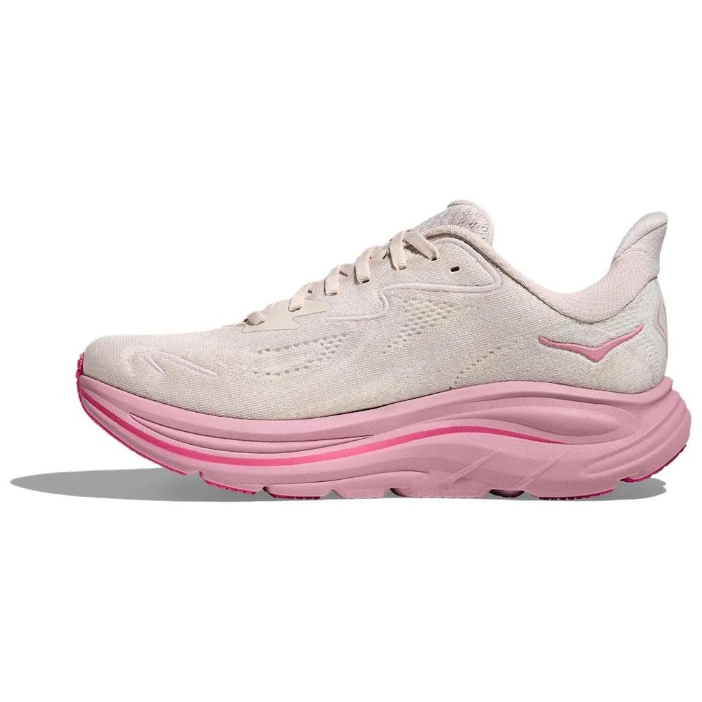 Hoka One One Clifton 10 Trendy Comfortable Non-Slip Durable Low-Top Running Shoes Unisex Running Shoes Pink 1162031-RMD
