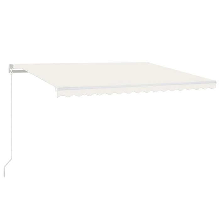 Exclusive House - Manual Retractable Awning 450x350 Cm Cream