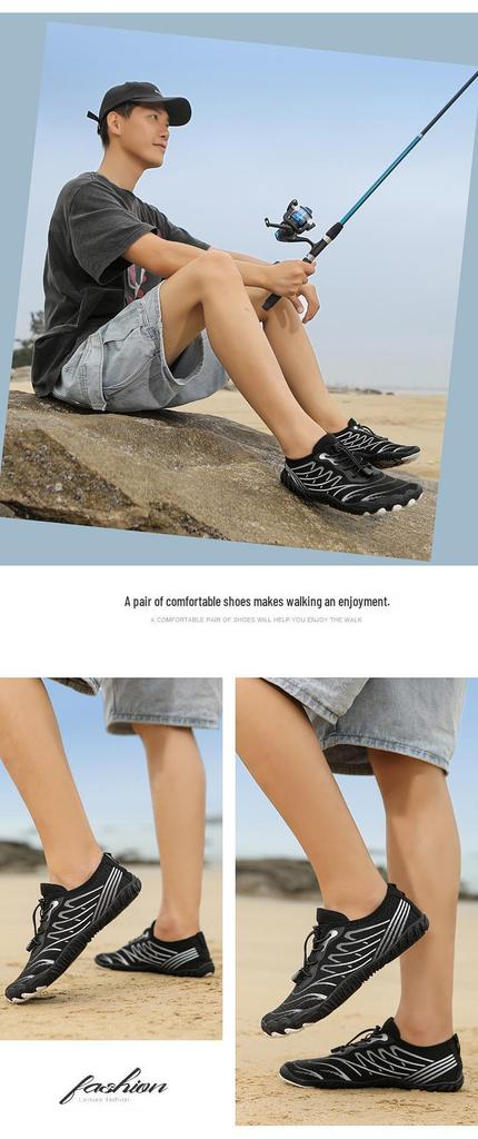 Schnell trocknende, rutschfeste Wasserschuhe für Damen und Herren für Outdoor & Strand Fitness