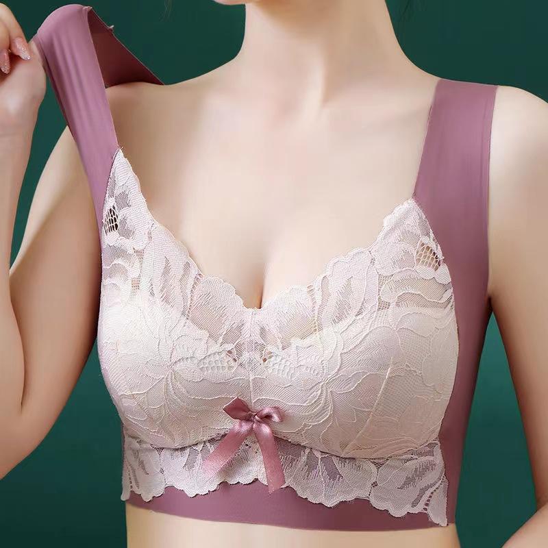 Sexy Spitzen-BH, nahtlos, Übergröße, 5XL, Damen-BH, Damen, stahlfreie Unterwäsche, Show-Fit-BH, Tops, Damen-BH