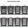 1Pair New Fabric Canvas Shoe Laces Black White Plaid Shoelaces Sneakers Laces Flat Shoelace Shoes Strings 100/120/140/160/180cm