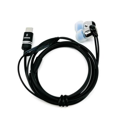 INTIME Earphones Wired Aoi NEO Real Black Blue Canal Type USB Plug Black TYPE-C 3.5mm (Real USB-C)