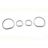 Chrome Styling Dashboard Gauge Ring Set for BMW E46 3 Series 1999-2006