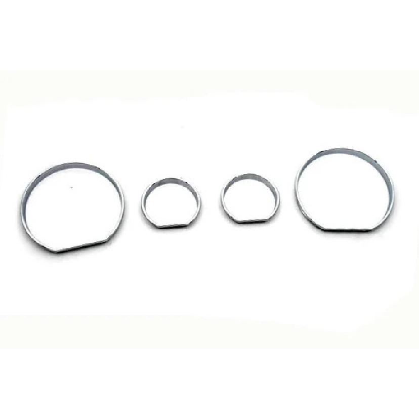 Chrome Styling Dashboard Gauge Ring Set for BMW E46 3 Series 1999-2006