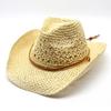 Straw Hat For Men Summer Sun Protection Wide Brim Traveller Accessory