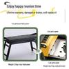 Portable Outdoor BBQ Grill for Skewers & Roast - Folding Camping Set with Charcoal