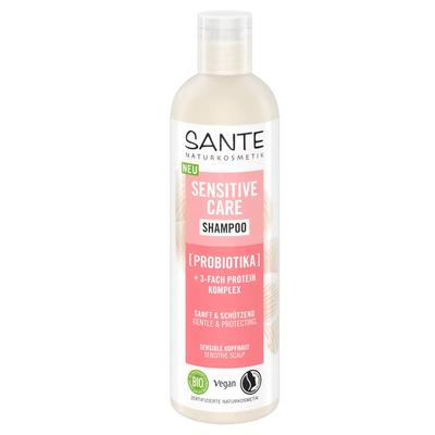 BIO-Shampoo Sensitive Care for Sensitive Scalp Protection with Probiotics SANTE 250 Ml
