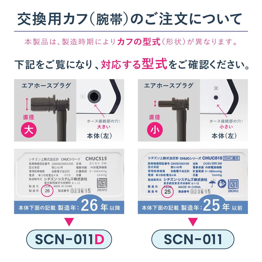 Citizen Upper Arm Blood Pressure Monitor CHUC Series CHUC515