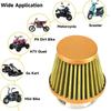Mushroom Head Motorcycle Air Filter Colorful Air Filter Intake Induction Kit  Motorcycle Parts