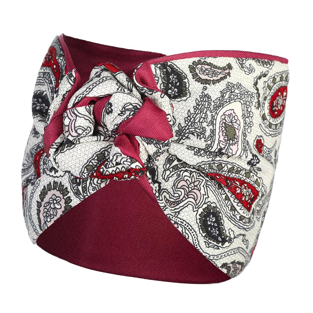 AWAYTR Fashion Women Turban Headband Print Stretch Bandana Knot Headwrap Long Scarf Ties Hairband Hair Accessories New Headwear