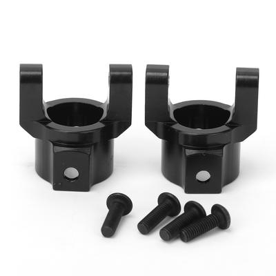 Aluminum Alloy Caster Mount (l R) Parts Fit for RGT 1 10 EX86100 RC Car ModelBlack R86022BL