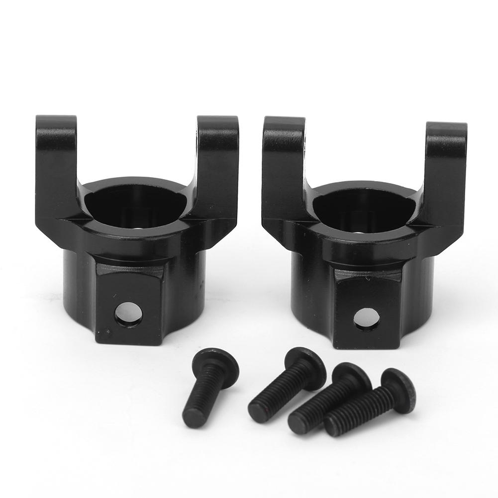 Aluminum Alloy Caster Mount (l R) Parts Fit for RGT 1 10 EX86100 RC Car ModelBlack R86022BL
