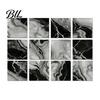 Scratch Resistant Wall Decor for Home 12PCS Imitation Marble Pattern Stickers, Self-Adhesive Waterproof EVA Realistic Stone Texture Stickers