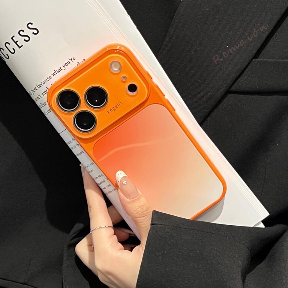 Colorful Official Phone Case For For Iphone 17 12 13 14 1 16 17 Pro Max 17Pro 16Pro  Big Windows Shockproof Protector Cover