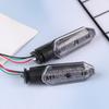 2Pcs Mini Amber Flashing Light Motorcycle Led Turn Signal Lights 8Mm Blinker Turn Signal Lamp 12V Moto Indicator Accessories