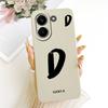 For Xiaomi Poco X8 Pro / X8 Pro Max Lucky Initial Letter Phone Case For Poco X8Pro X 8 Pro Max 5G Soft Silicone Cases Bumpers