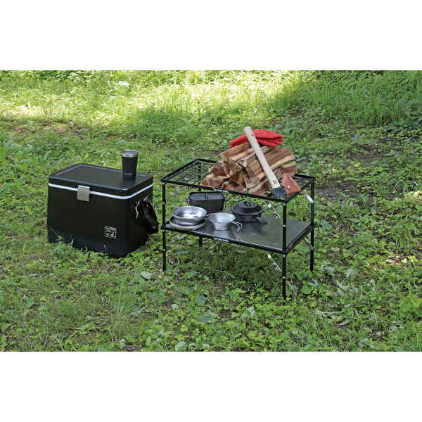 Pearl Kinzoku Pearl Uc 0573 [multi Board Stainless Steel Outdoor Rack Shelf Captain Stag]
