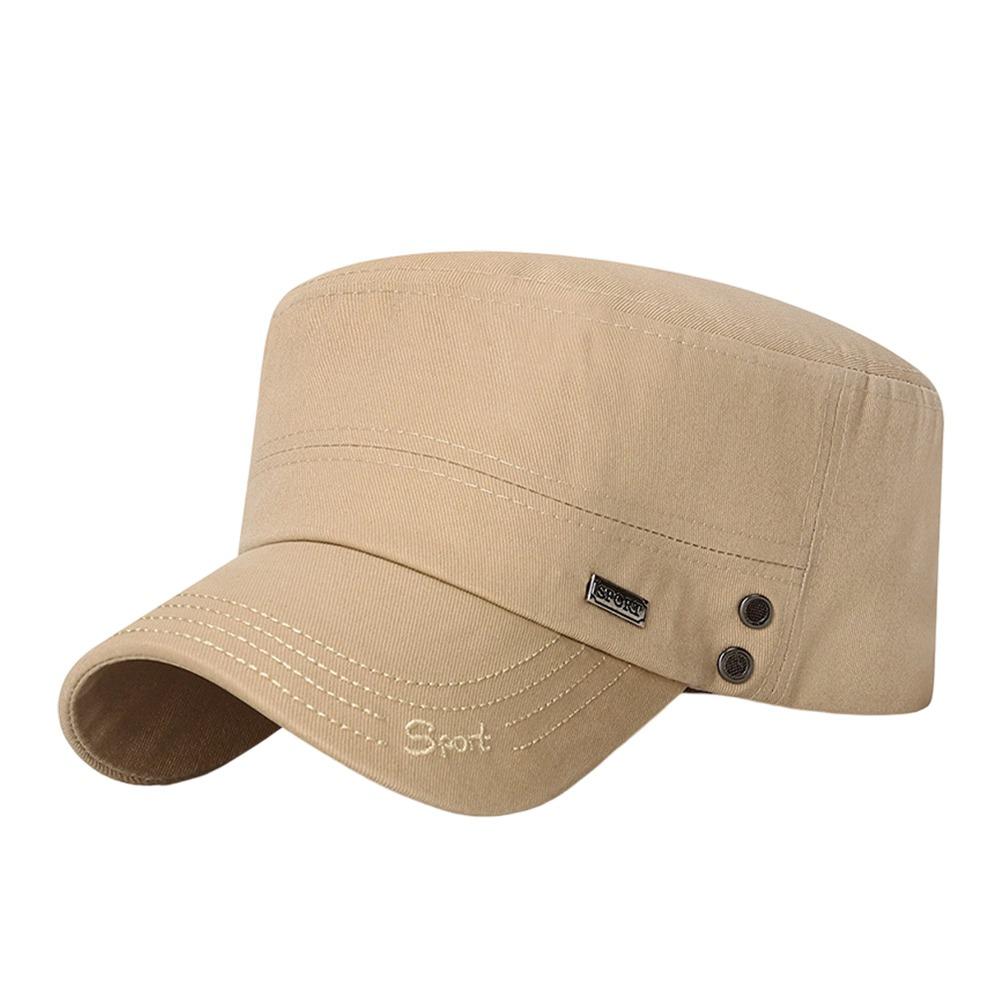 

Fashion Anti-UV Fishing Hat Cotton Retro Baseball Cap Casual Outdoor Sunscreen Peaked cap Men Women бежевый