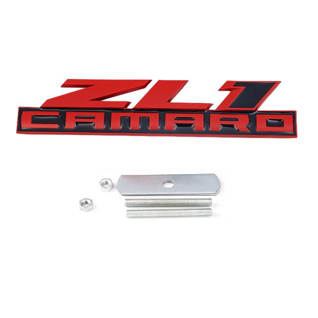 3D Metal Car Front Grille Trunk Emblem Sticker For Chevrolet Cruze Sonic Silverado Corvette Trax Camaro Captiva Bolt Z71 Sail SS