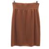 CELINE made in Italy Midi length knit Tight Skirt 40 Brown Women Used