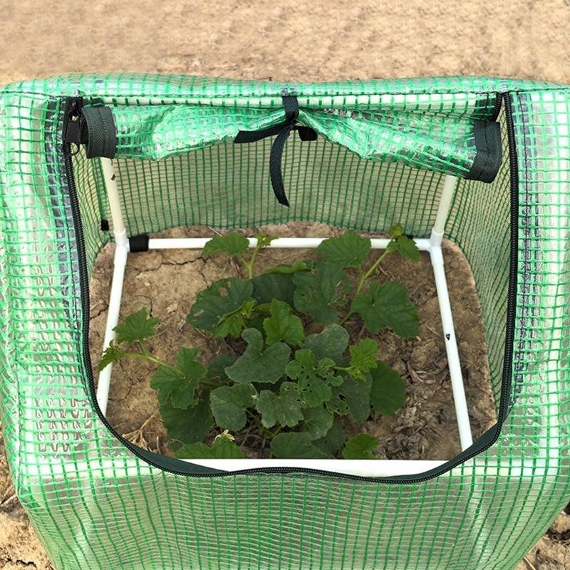 Winter Plant Warm Covers Pop Up Mini Greenhouse With Zipper Garden Warm Tent Freeze Protection Humidity Domes Garden Supplies