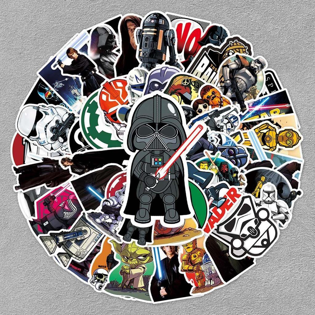 Star Wars Doodle Stickers - Kawaii Graffiti Decals