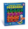 Learning Resources Stacking Shapes Pegboard LER 1572