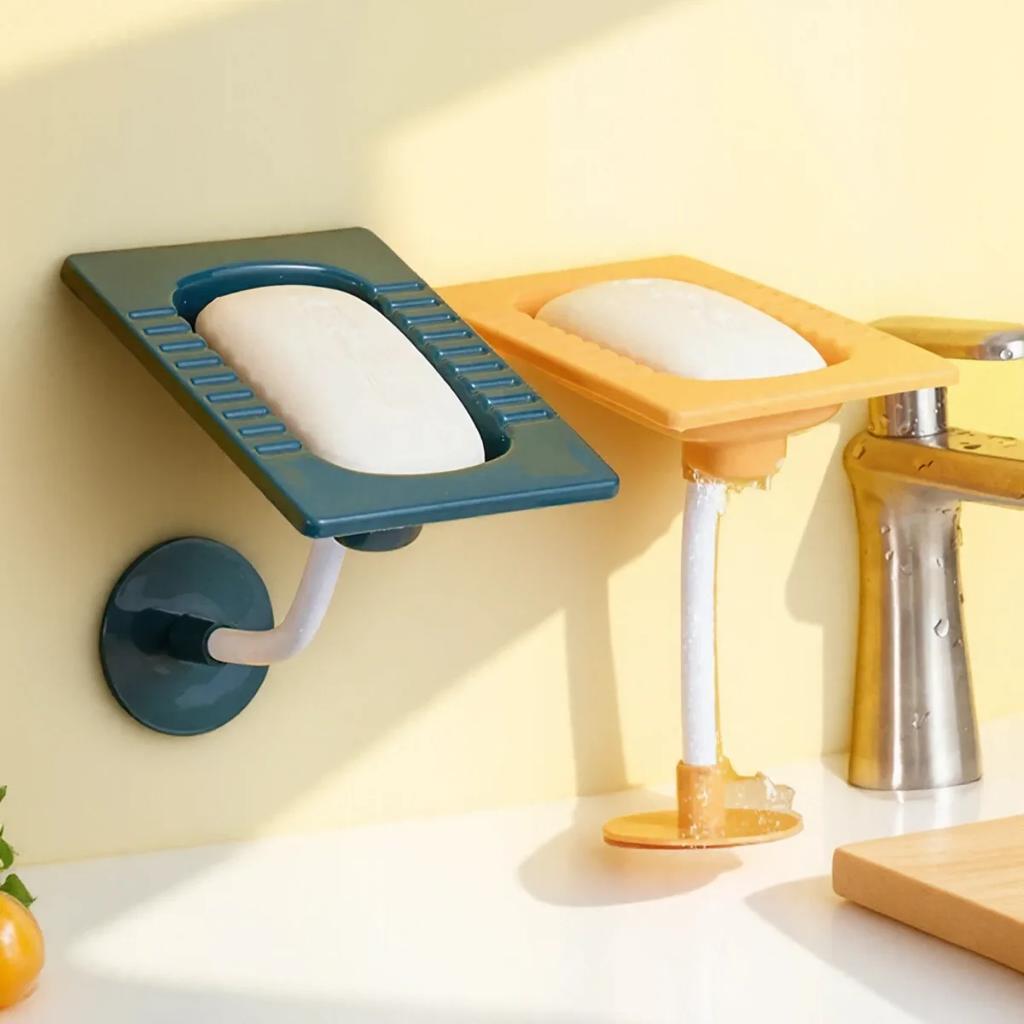 Toilet Shape Shape Soap Box Drain Soap Holder Box Bathroom Accessories Toilet Laundry Soap Box Bathroom Supplies