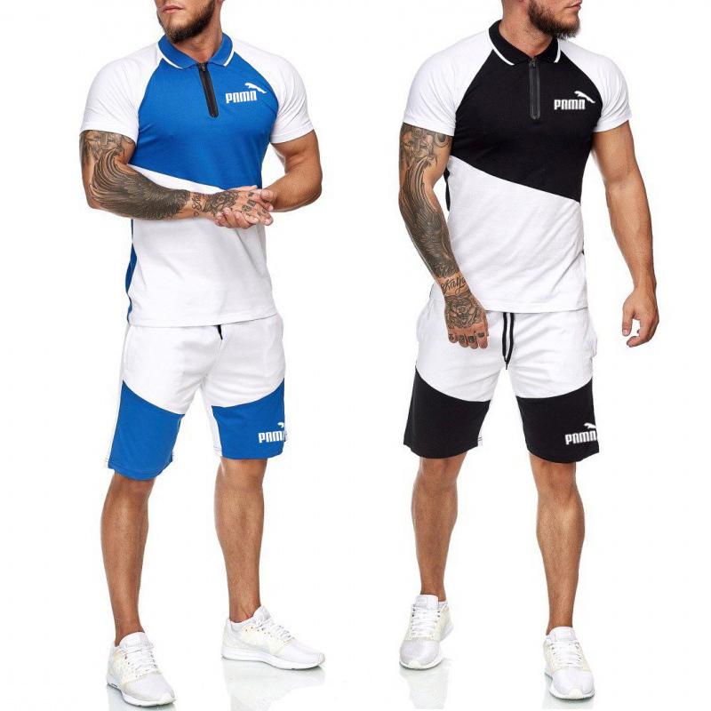 Details about Men's sportswear T-shirt short sleeve shorts pants suit jogging leisure suit Details about Men's sportswear T-shirt short sleeve shorts pants suit jogging leisure suit