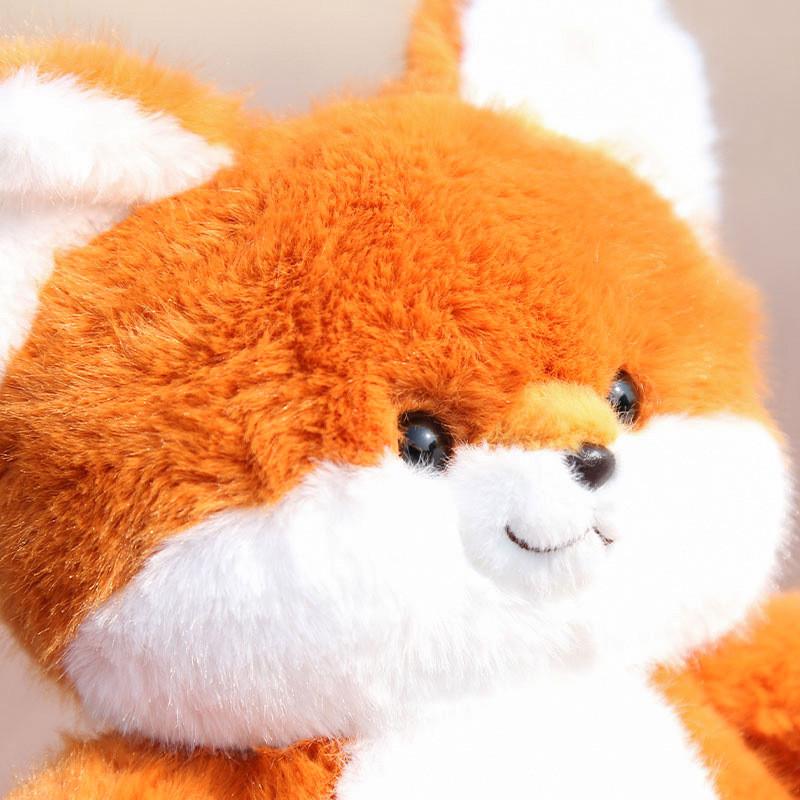 Fox Plush Toy With Pp Cotton Soft Plush For Kids And Teens Gift