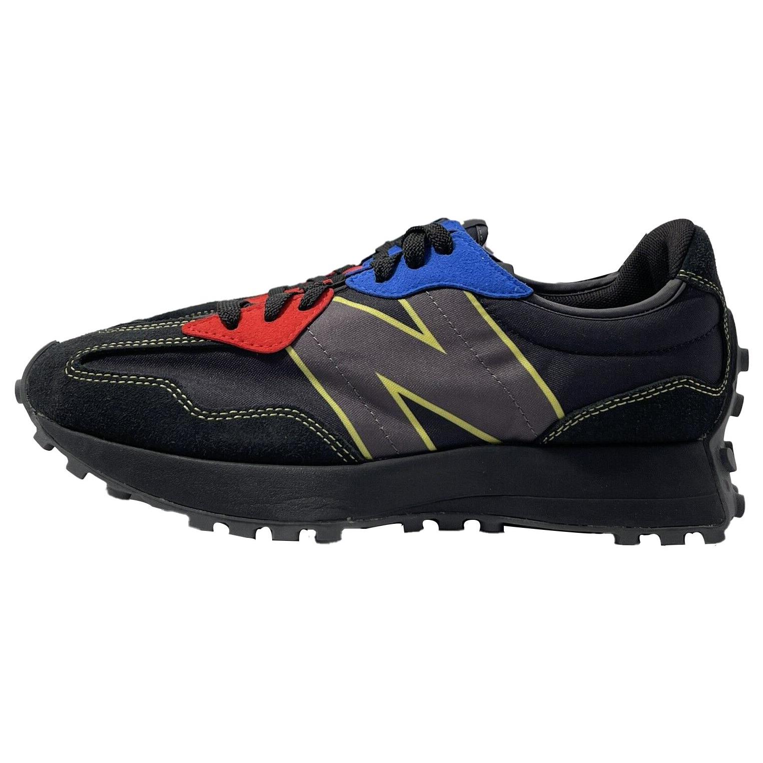 

New Balance 327 Black Yellow Blue Red 44
