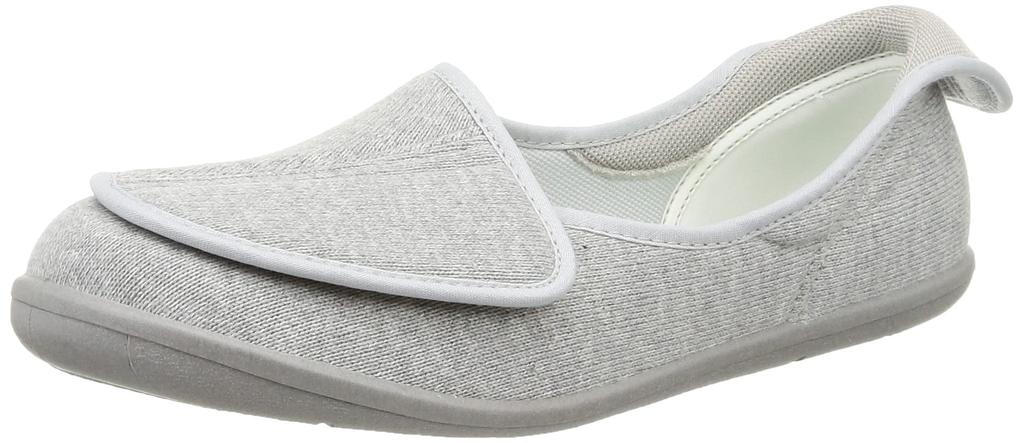 Kaihoshugi KHS 168RS Room Size 3E Women's Shoes, Gray, 24.5 cm,