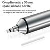 Aluminum Alloy Powerful Desoldering Pump Manual Preventing Blockage Solder Sucker Tool Silicone Sucking Nozzle Tin Absorber