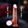 Skin Sliding Foreskin Dildo with Real Testicles Strapon Realistic Dildos for Women Men Lesbian Anal Dick Adult Sex Toys Penis 18