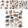 Forest Animal Pvc Miniature Models For Cake Decor And Nature Scene Figurines